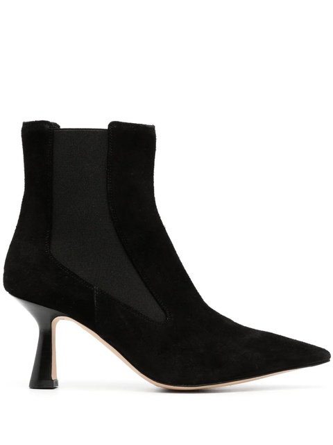 Aeyde side-zip leather Chelsea boots - Black - zdjęcie produktu nr 1