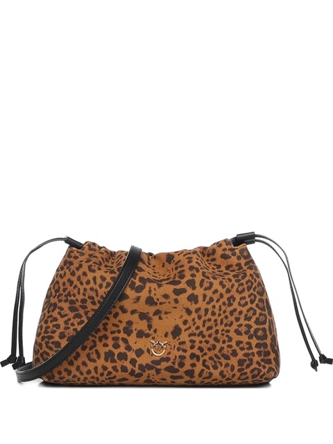 PINKO small leopard print clutch bag - Brown - zdjęcie produktu nr 1