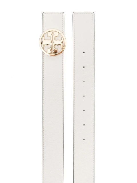 Tory Burch Miller reversible leather belt - White - zdjęcie produktu nr 2