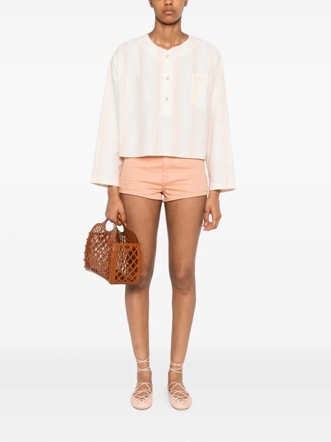 Chloé long-sleeve crop top - Pink - zdjęcie produktu nr 2