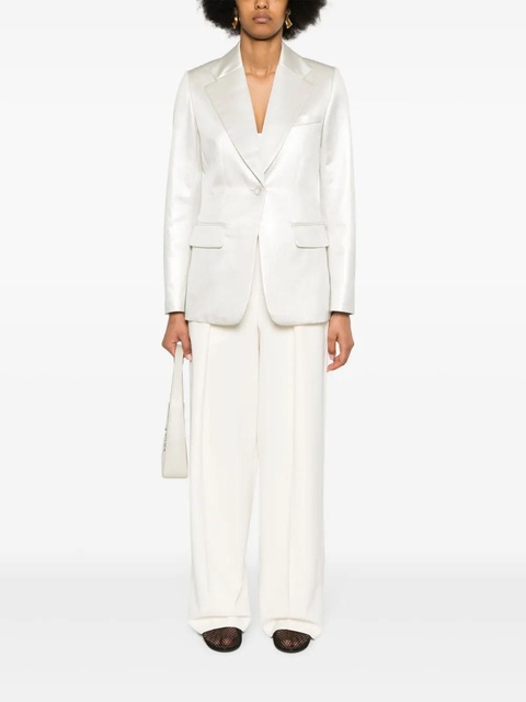 Chloé single-breasted blazer - Silver - zdjęcie produktu nr 2