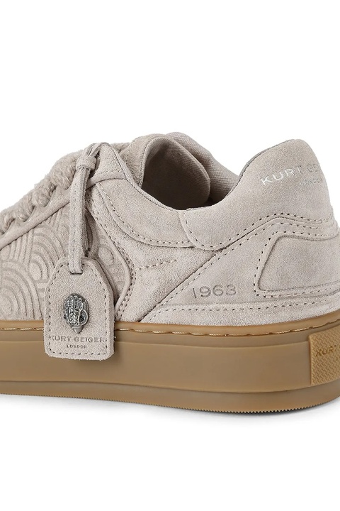 Kurt Geiger London sneakersy zamszowe Southbank Tag kolor beżowy 493347209 - zdjęcie produktu nr 2