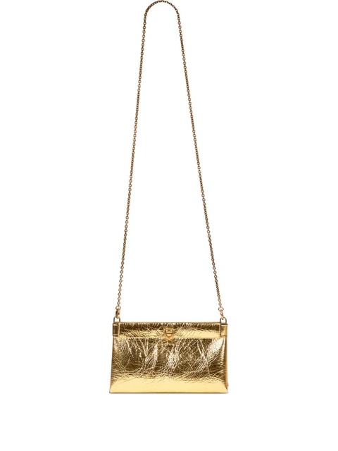 ETRO chain-strap leather shoulder bag - Gold - zdjęcie produktu nr 1