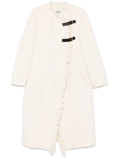 ISABEL MARANT Gameia coat - Neutrals - zdjęcie produktu nr 1