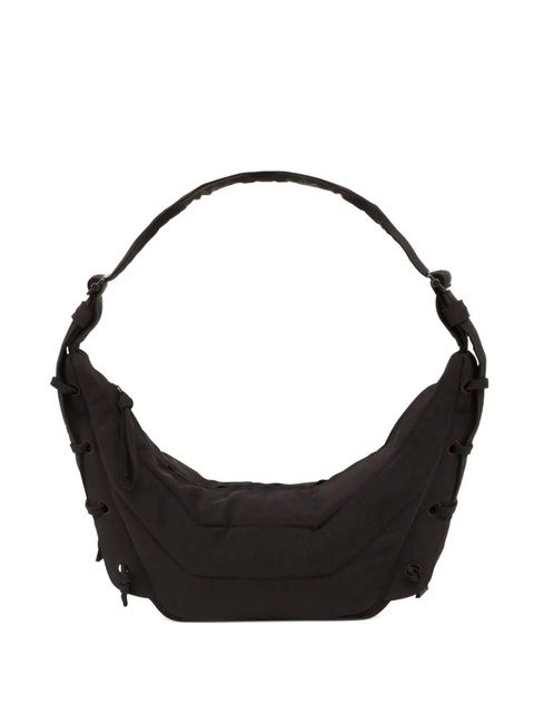 LEMAIRE Soft Game quilted lace-up small shoulder bag - Brown - zdjęcie produktu nr 1