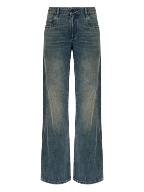 Balenciaga Buttoned Denim Jeans - Blue - zdjęcie produktu nr 1