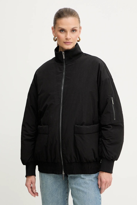 Armani Exchange kurtka kolor czarny zimowa oversize XW000670 AF16210 - zdjęcie produktu nr 1