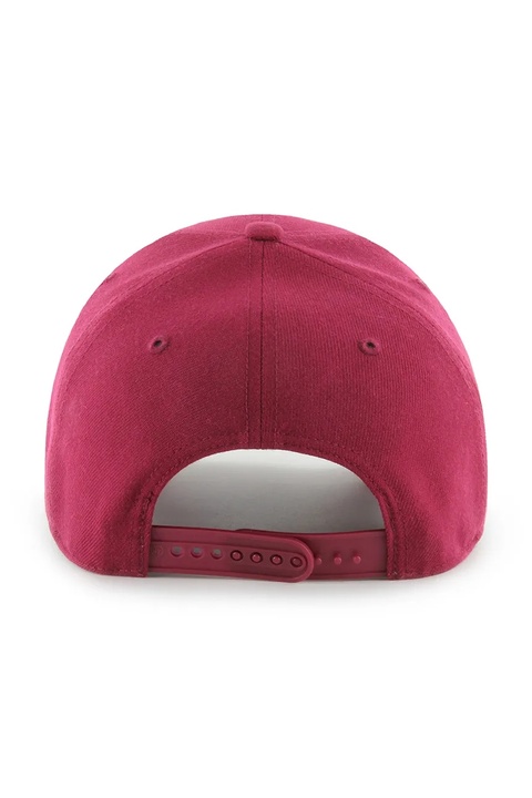 47 brand czapka z daszkiem z dodatkiem wełny MLB New York Yankees kolor czerwony B-MVPSP17WBP-CAH - zdjęcie produktu nr 2
