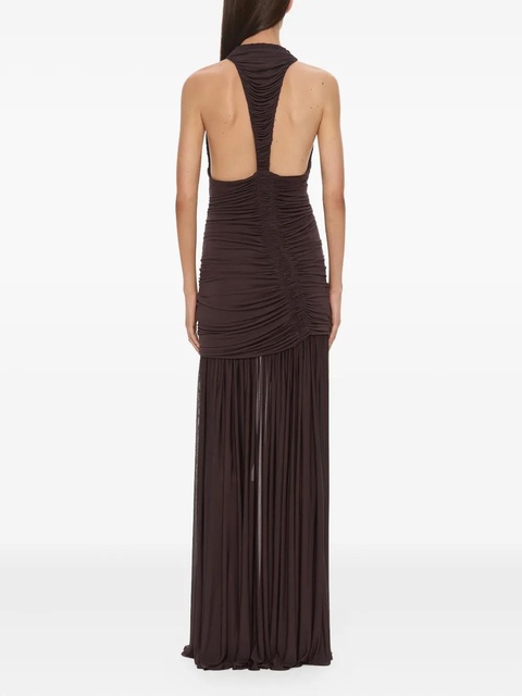 Christopher Esber Orion maxi gown - Brown - zdjęcie produktu nr 2
