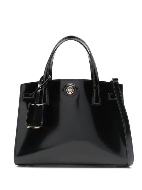 Tory Burch small Robinson Spazzolato tote bag - Black - zdjęcie produktu nr 1