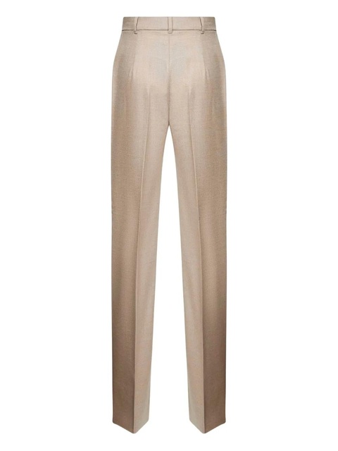Max Mara Lambro high-rise pressed trousers - Neutrals - zdjęcie produktu nr 1