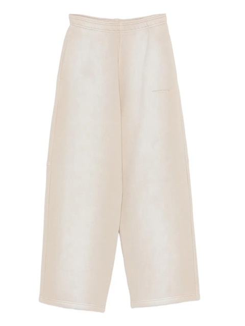 Alexander Wang logo-print track pants - Neutrals - zdjęcie produktu nr 1