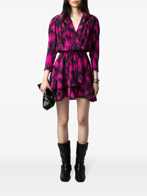 Zadig&Voltaire Rogers silk mini dress - Pink - zdjęcie produktu nr 2