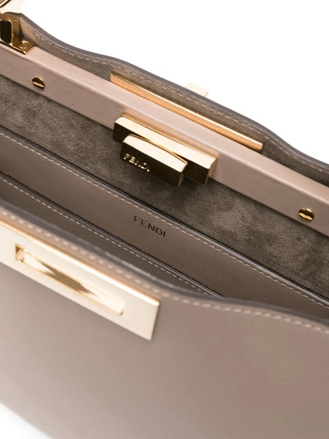 FENDI medium Peekaboo shoulder bag - Neutrals - zdjęcie produktu nr 2