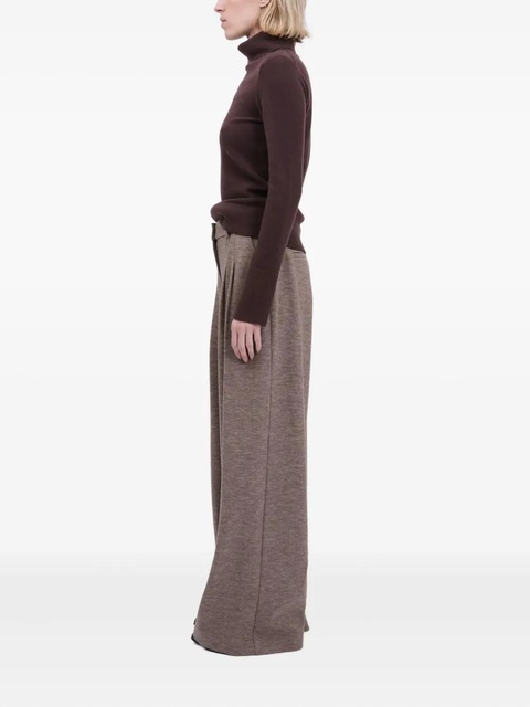 Simkhai pleat-detail trousers - Brown - zdjęcie produktu nr 2