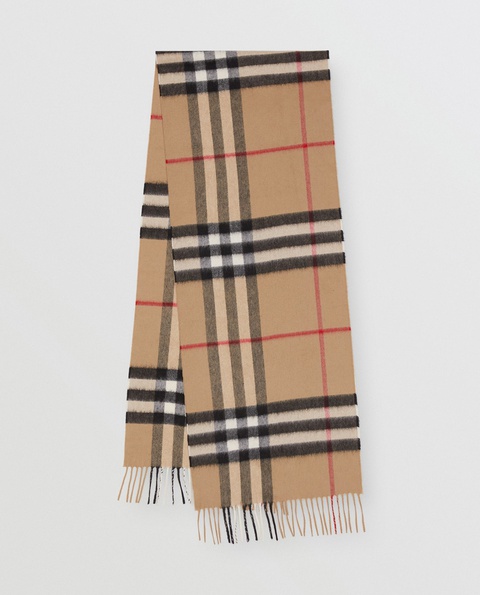 BURBERRY - Szal z kaszmiru - zdjęcie produktu nr 1