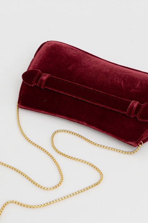 Emporio Armani kopertówka kolor bordowy EW001777 AF17289 - zdjęcie produktu nr 1