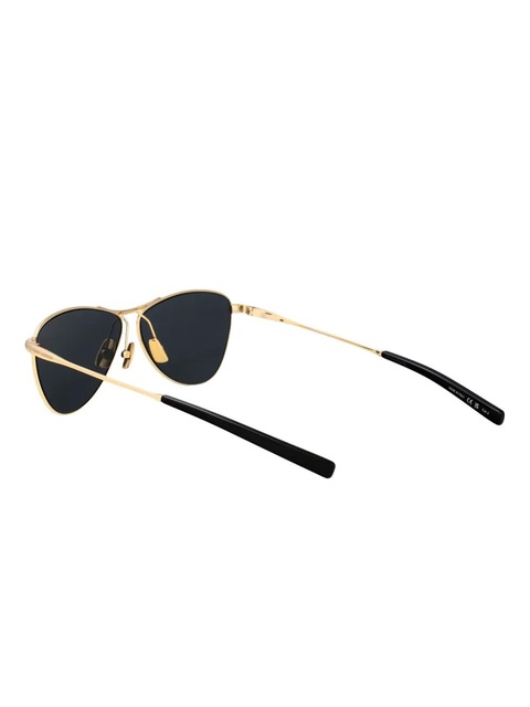 Saint Laurent Eyewear Vesper pilot-frame sunglasses - Gold - zdjęcie produktu nr 2