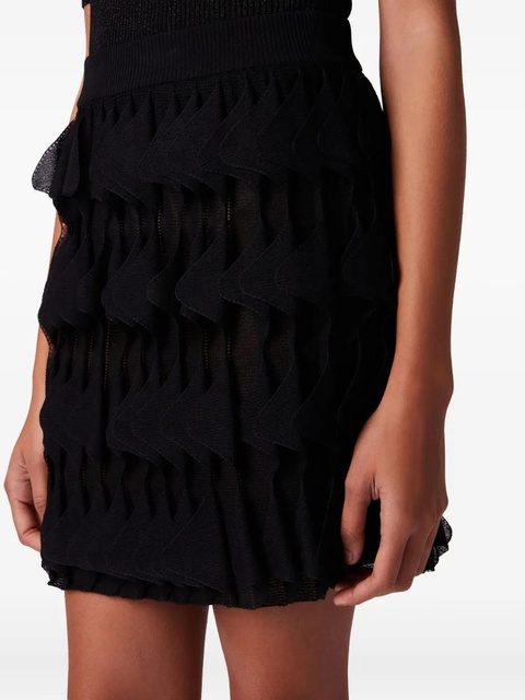 Missoni geometric-pattern mini skirt - Black - zdjęcie produktu nr 2