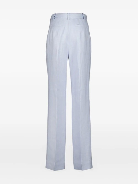 ZIMMERMANN pinstripe belted trousers - Blue - zdjęcie produktu nr 2