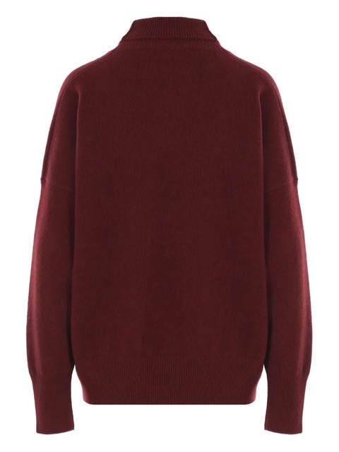 Róhe roll-neck sweater - Red - zdjęcie produktu nr 2
