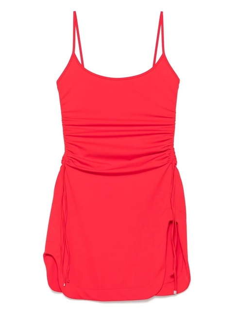 The Attico adjustable-side straps mini dress - Red - zdjęcie produktu nr 1