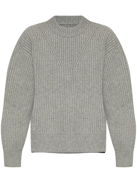 Jil Sander crew-neck wool jumper - Grey - zdjęcie produktu nr 1