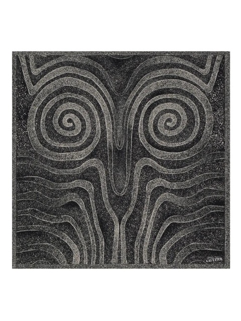 Jean Paul Gaultier spiral printed scarf - Black - zdjęcie produktu nr 1