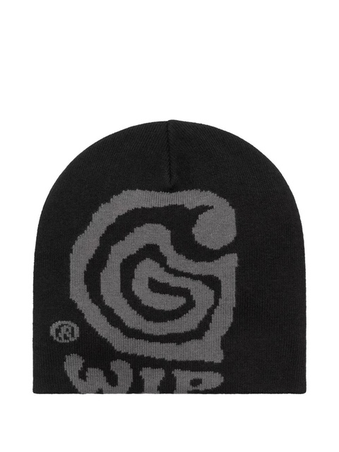 Carhartt WIP helix ribbed beanie - Black - zdjęcie produktu nr 1