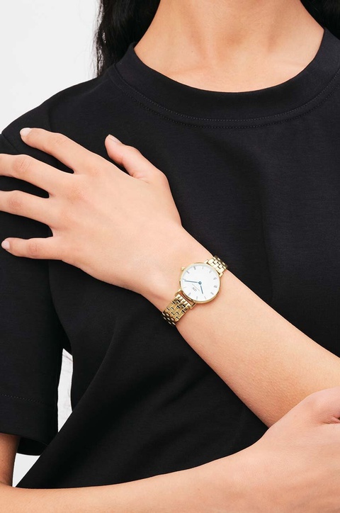 Daniel Wellington zegarek damski kolor złoty - zdjęcie produktu nr 2