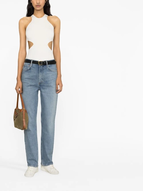 AGOLDE high-rise straight-leg jeans - Blue - zdjęcie produktu nr 2