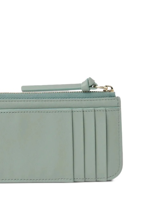 Chloé zip-around leather purse - Green - zdjęcie produktu nr 2