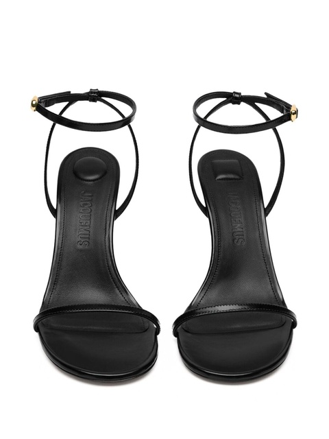 Jacquemus 90mm Les Bisou sandals - Black - zdjęcie produktu nr 2