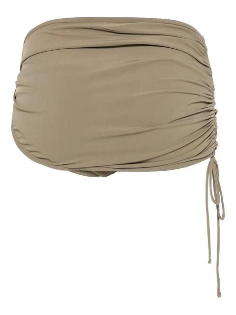 Christopher Esber ruched bikini bottom - Green - zdjęcie produktu nr 2