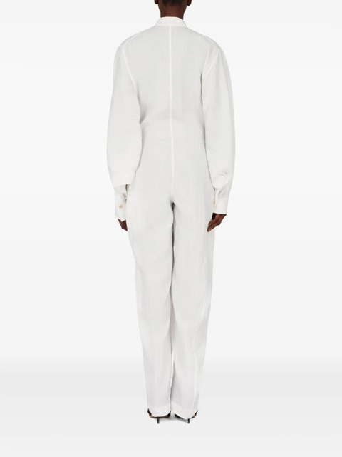 Ferragamo long-sleeved jumpsuit - White - zdjęcie produktu nr 2