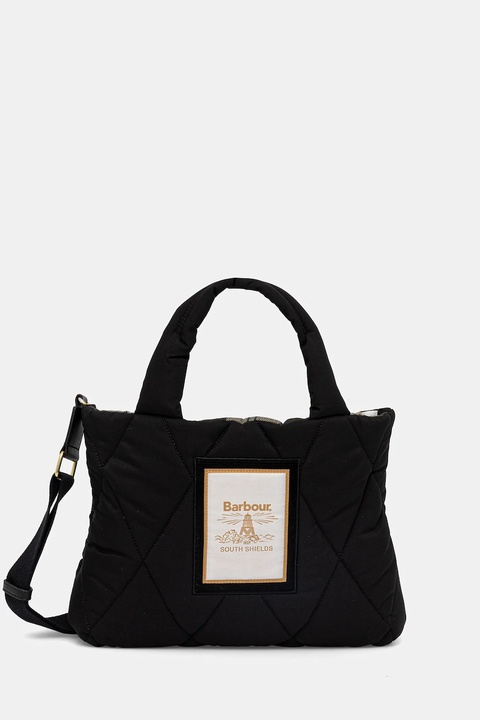 Barbour torebka kolor czarny LBA0435 - zdjęcie produktu nr 1
