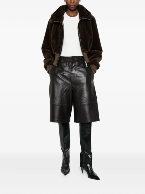 PINKO faux-fur jacket - Brown - zdjęcie produktu nr 2