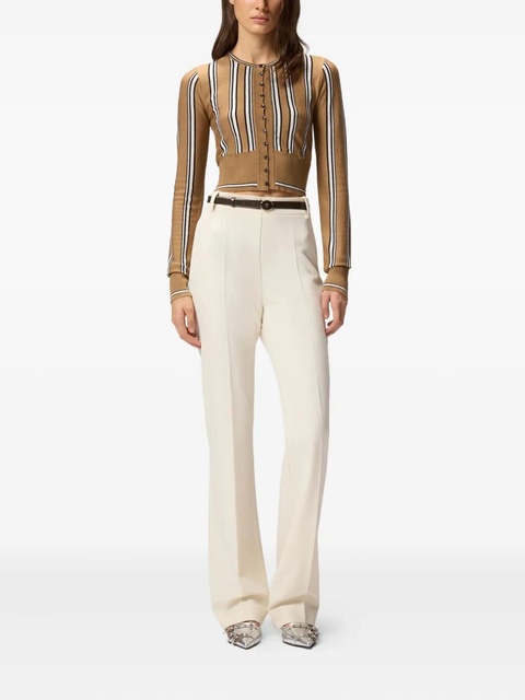 PINKO striped button cardigan - Brown - zdjęcie produktu nr 2