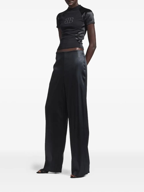 Balenciaga satin trousers - Black - zdjęcie produktu nr 2
