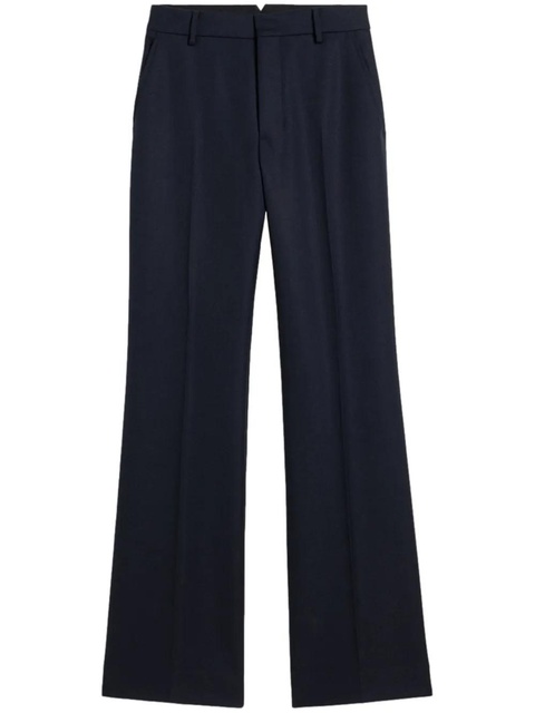 AMI Paris high-rise flared trousers - Blue - zdjęcie produktu nr 1