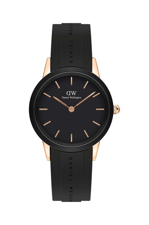 Daniel Wellington zegarek Iconic Motion damski kolor czarny - zdjęcie produktu nr 1