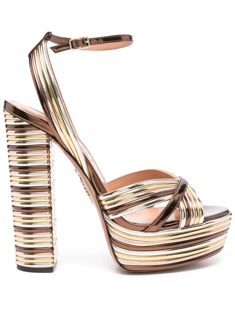 Aquazzura 140mm Sundance sandals - Brown - zdjęcie produktu nr 1