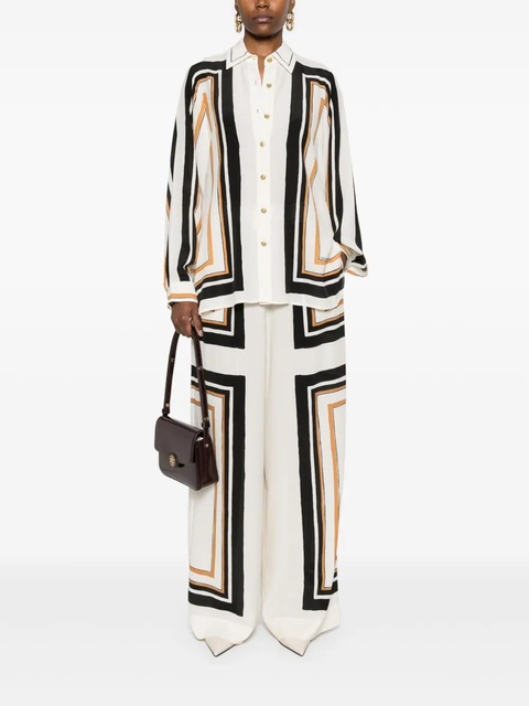 ZIMMERMANN striped shirt - White - zdjęcie produktu nr 2