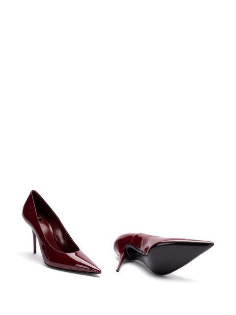 Saint Laurent 90mm Norma pumps - Red - zdjęcie produktu nr 2