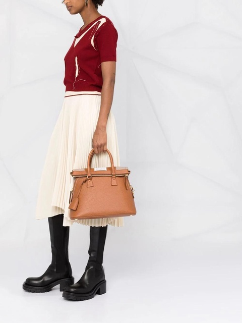 Maison Margiela medium 5AC tote - Brown - zdjęcie produktu nr 2