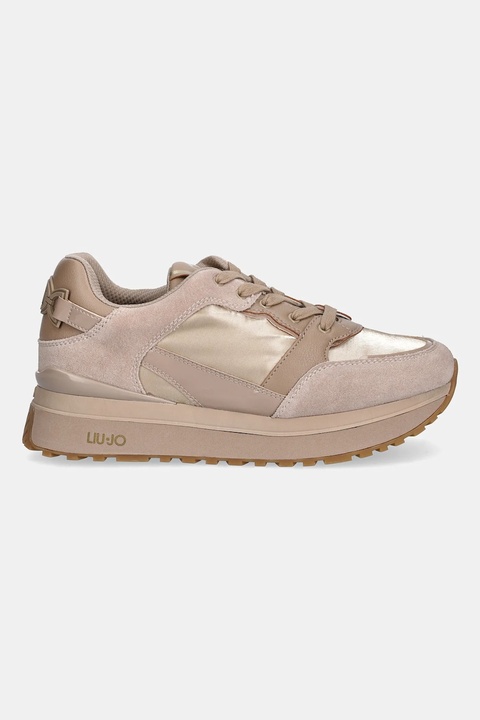Liu Jo sneakersy LIU JO MAXI WONDER 91 damskie kolor beżowy BF5005PX52251308 - zdjęcie produktu nr 2