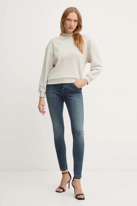 Armani Exchange jeansy damskie kolor niebieski XW000129 AF10863 - zdjęcie produktu nr 2