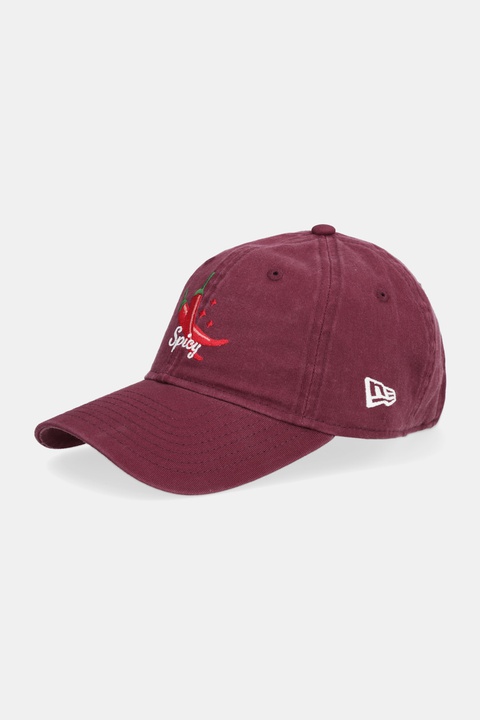 New Era czapka z daszkiem bawełniana kolor czerwony 60691301 - zdjęcie produktu nr 1