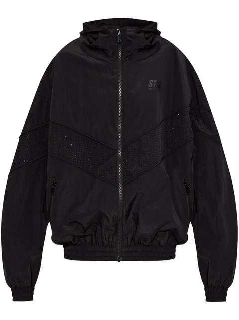 Golden Goose crystal-embellished jacket - Black - zdjęcie produktu nr 1