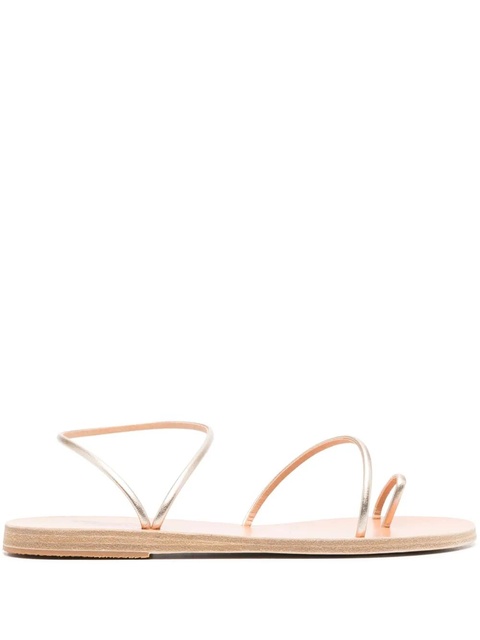 Ancient Greek Sandals Chora metallic-finish sandals - Gold - zdjęcie produktu nr 1